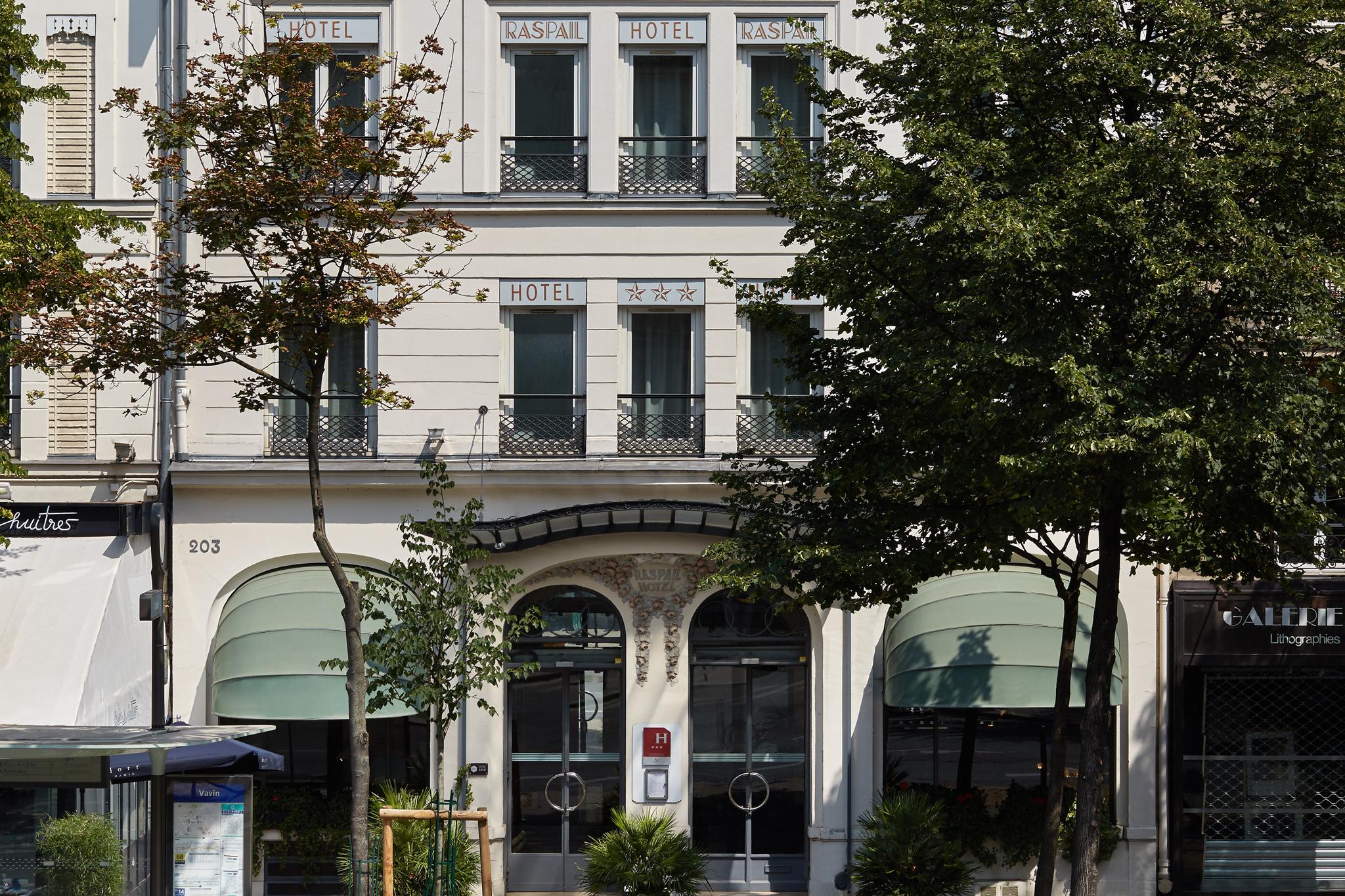 Hotel Raspail Montparnasse París Exterior foto
